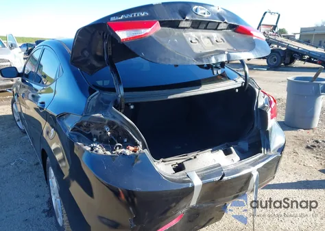 2013 Hyundai Elantra Gls from USA, damaged, VIN KMHDH4AE3DU720799